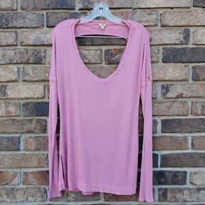 True Craft Open Back Long-Sleeve